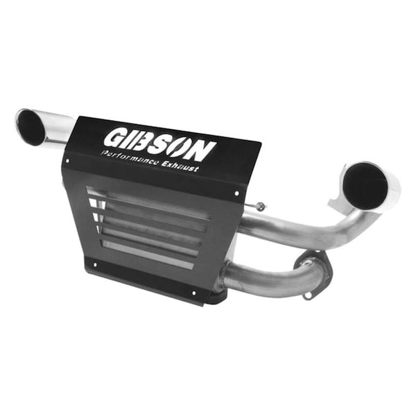 Gibson Exhaust UTV Series Stainless Steel Dual Exhaust System for 2015-2017 Polaris RZR XP 1000 EPS 98021 - main